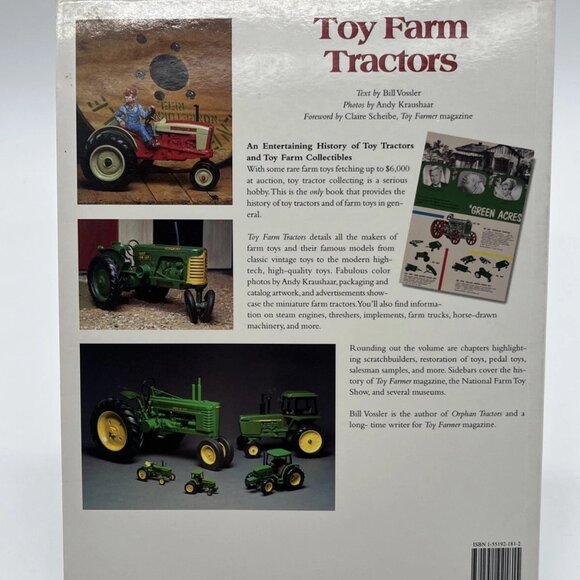 Toy Farm Tractors by Bill Vossler Trade Paperback (1998) First Edition - Picture 2 of 4
